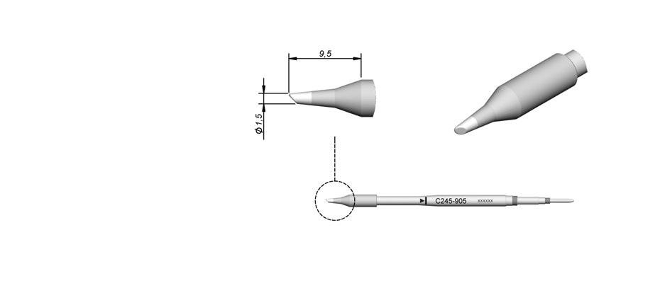 C245905 - Cartridge for T245 handpiece